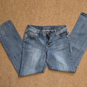 Maurices Classic Straight Leg Blue Jeans